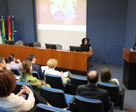 Encontro do Serviço Alemão de Intercâmbio Acadêmico com os ex-bolsistas do DF. 31/10/2025 Foto: Beto Monteiro/Ascom UnB